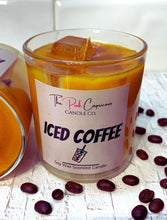 Load image into Gallery viewer, iced coffee candle with gel wax 
