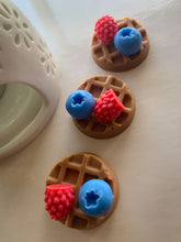 Load image into Gallery viewer, waffle wax melts with blueberries and raspberries

